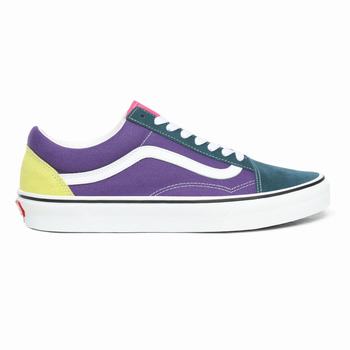 Férfi Vans Sport Pack Old Skool Tornacipő VA0315287 Lila/Színes/Fehér